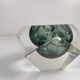 Cendrier / vide poche Sommerso en verre de Murano, forme diamant, Italie, 1970