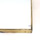 Very large Italian mirror from the 1950s, 118x78 cm.