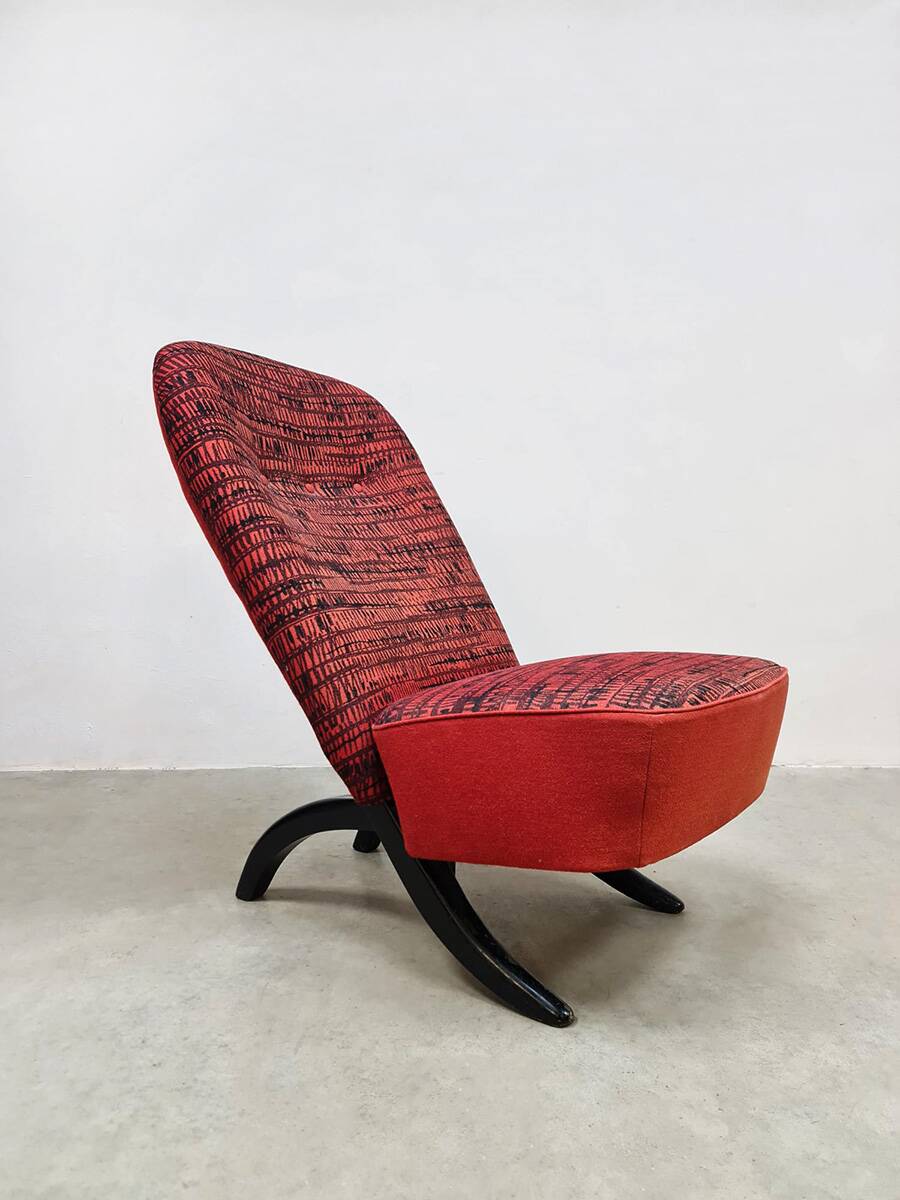 Dutch design Congo chair vintage Theo Ruth Artifort