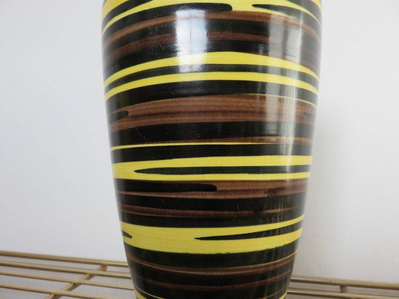 St Clement ceramic vase signed 50/60