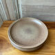 5 flat plates in stoneware