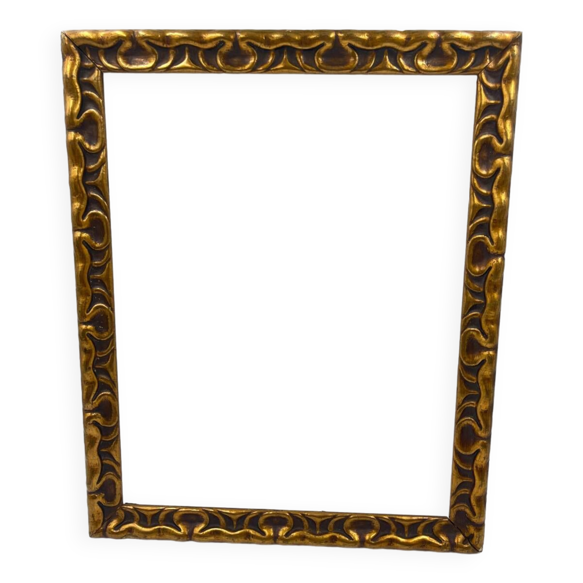 Gold embossed frame