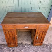 Vintage solid wood desk