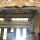 grand miroir doré Napoleon III au masque