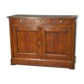 LP style buffet in painted wood