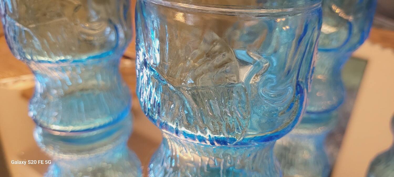 4 70's Italian glasses