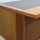 Bureau de direction anglais des années 1970 en acajou