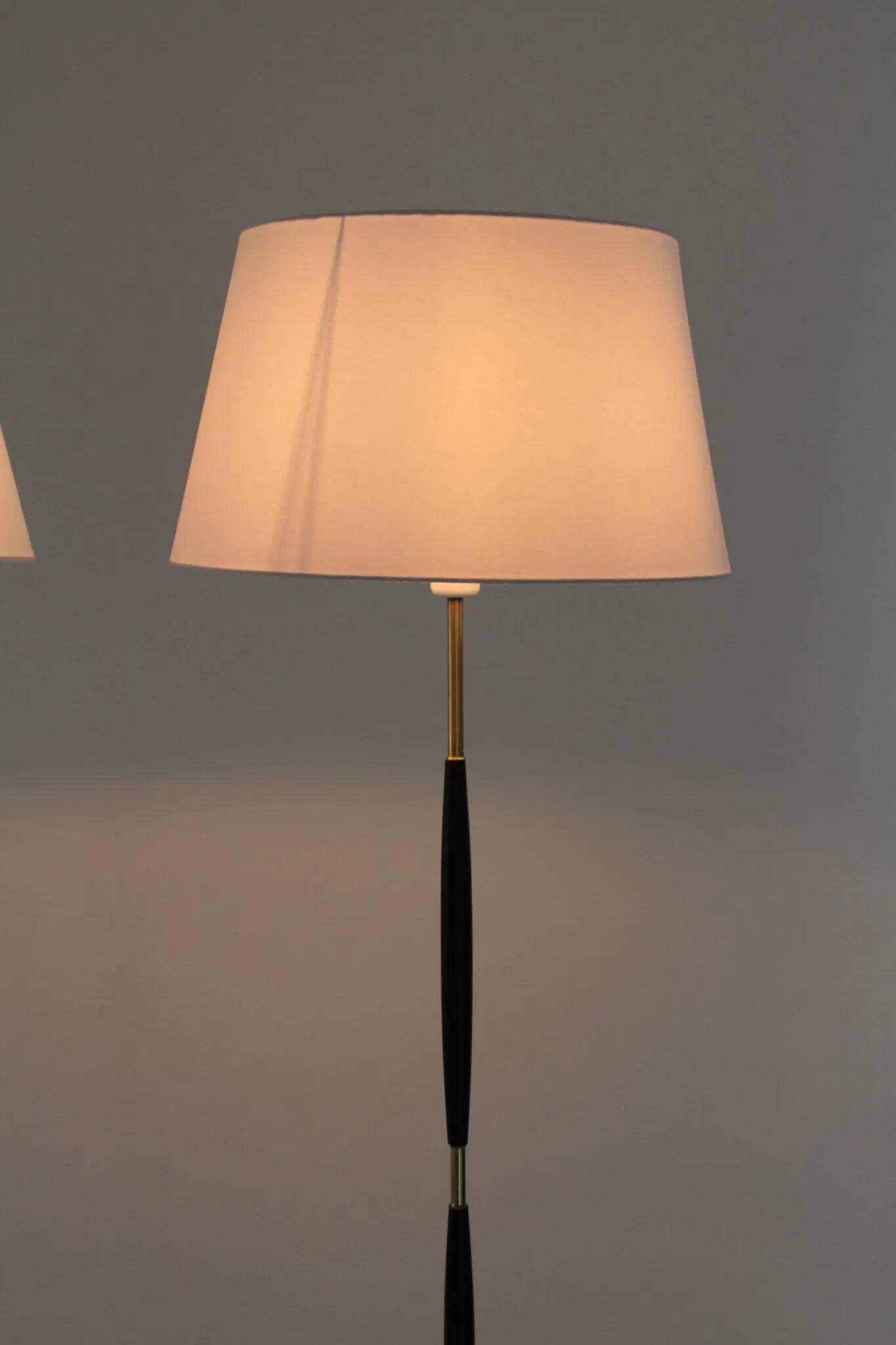 Pair of Model 163 Floor Lamps by Eskilstuna Elektrofabriks Aktiebolag – Sweden, late 1950s