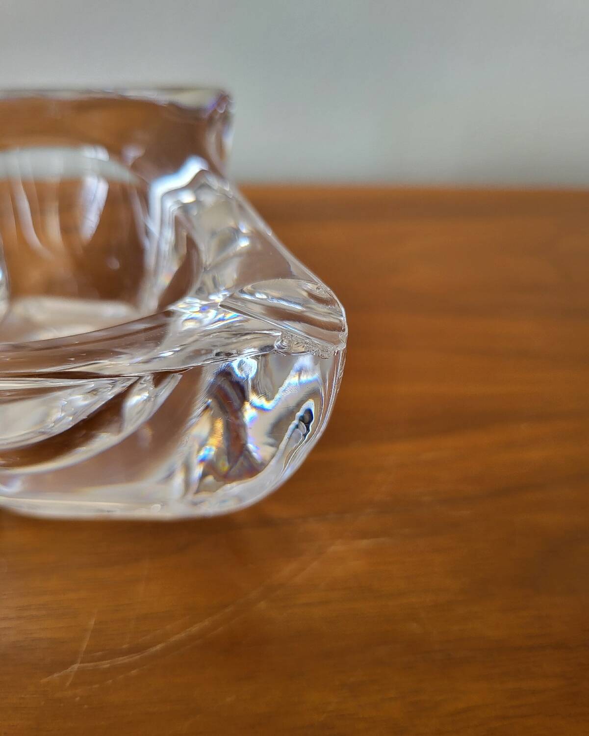Daum France Crystal Pocket Ashtray