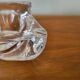 Daum France Crystal Pocket Ashtray