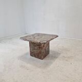 Italian Marble Coffee or Side Table, 1980s