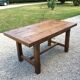 Table de ferme chêne massif