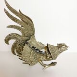 Pair of metal roosters
