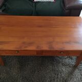 Massive cherry bass table