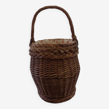 old wicker basket