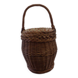 old wicker basket