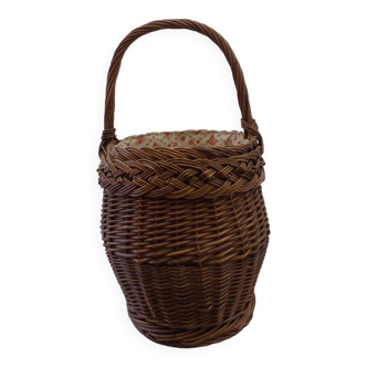 old wicker basket
