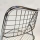 Set of four chrome folding chairs by Niels Gammelgaard for Ikea 1970