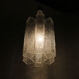 Glass chandelier by Kamenicky Senov, 1970's