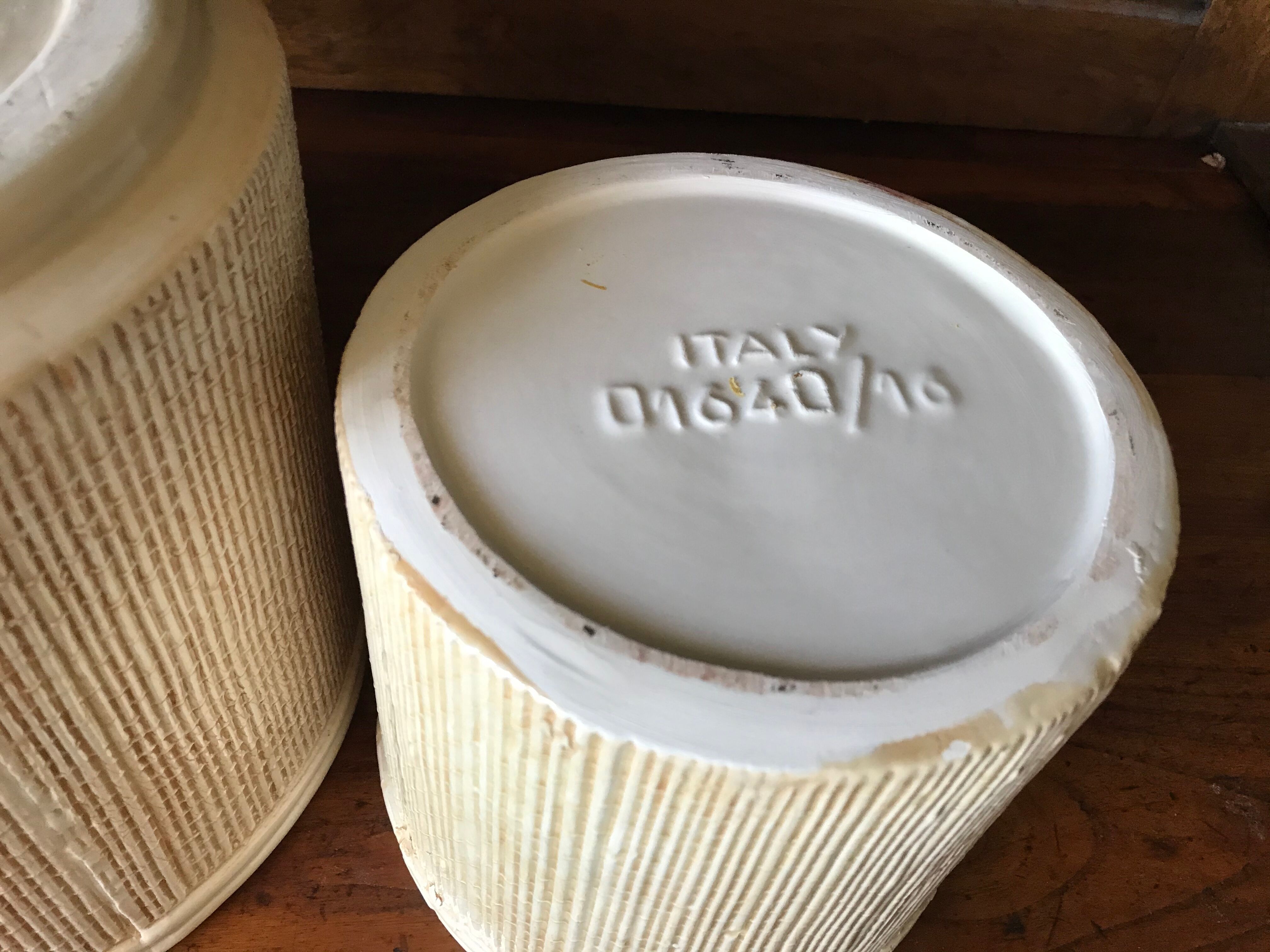 Cache-pots en céramique vintage