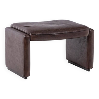 Maison De Sede. Tabouret, ou ottoman, en cuir. Années 1960/70.