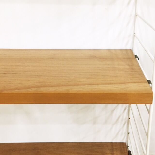 The Ladder Shelf wall unit, designed by  Kajsa & Nils Strinning for String, 1960s