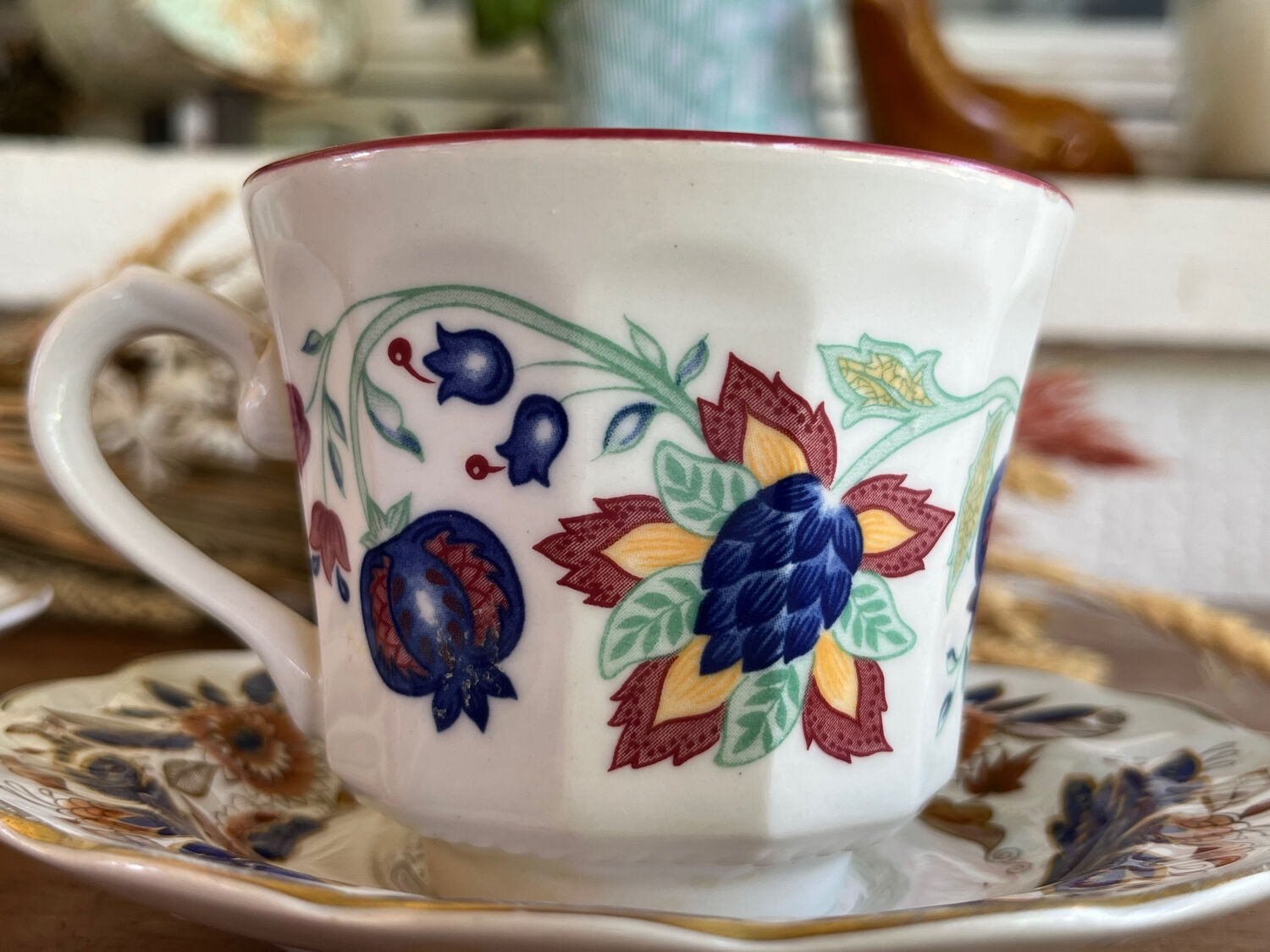 Duo cups English porcelain