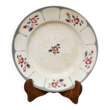 Plat rond Digoin Sarreguemines - modèle "Ninette"