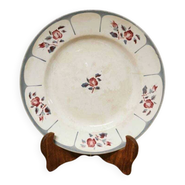 Digoin Sarreguemines round dish - "NINETTE" model