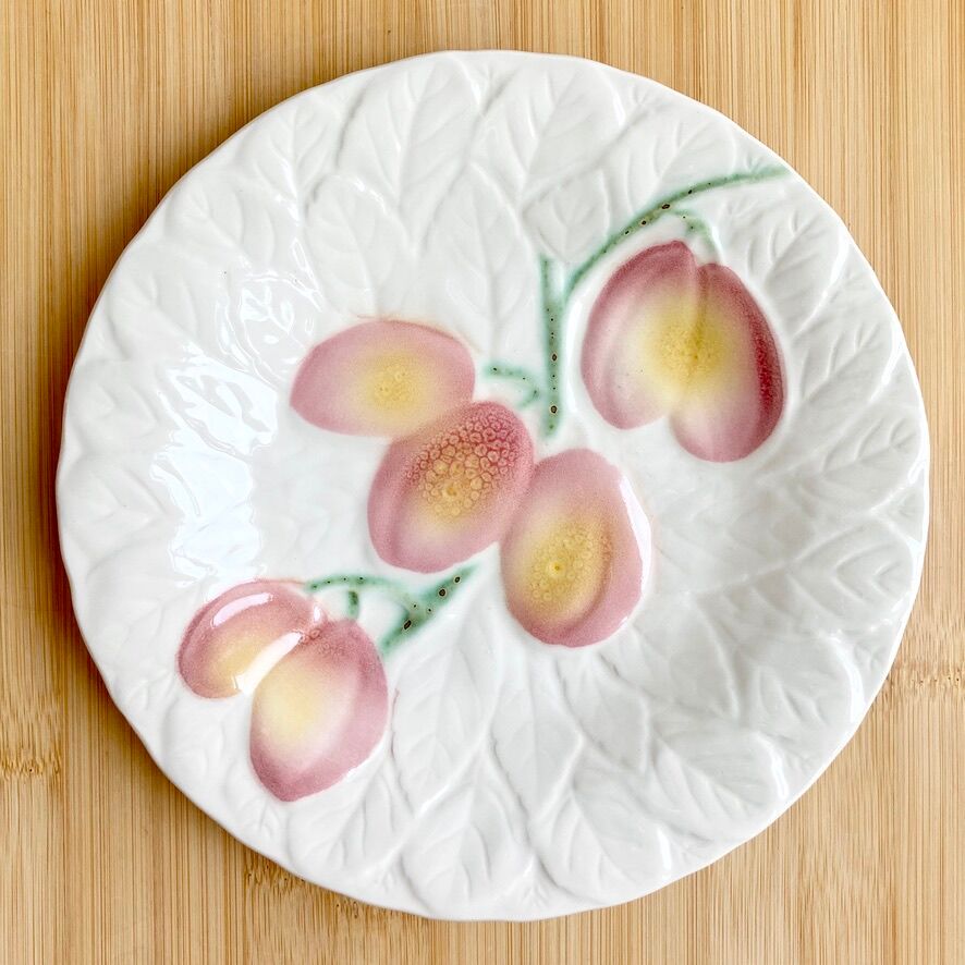 Barbotine Sarreguemines plates