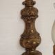 Pair Of Elegant Vintage French Traditional Style Bronze Single Wall Lights