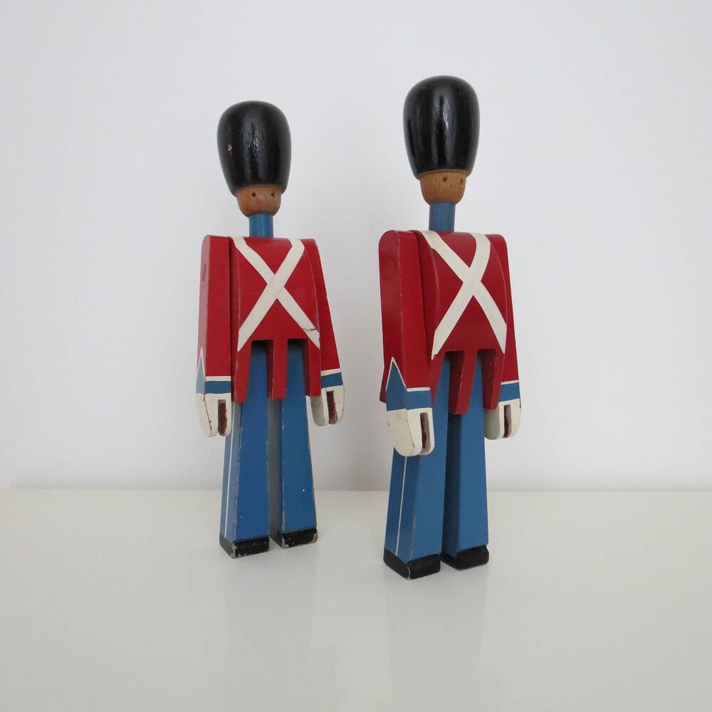 Vintage Danish Kay Bojesen Guardsmen Soldier Royal Guard Figure 2 available