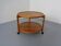 Danish Teak Bar Cart with Removable Tray, 1960s