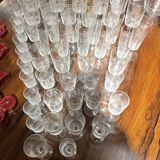 Set of 50 sheared glasses