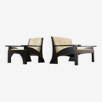 Canapé et fauteuil par Charles Rennie Mackintosh Cassina Hill House