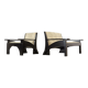 Cassina Hill House Set, Sofa and easy chair by Charles Rennie Mackintosh