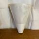 Antique KLYKA white metal wall light