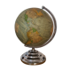 Vintage Globe Earth Perrina 1950-60 bright (Glass - chrome)