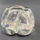Crystal candle holder signed DAUM
