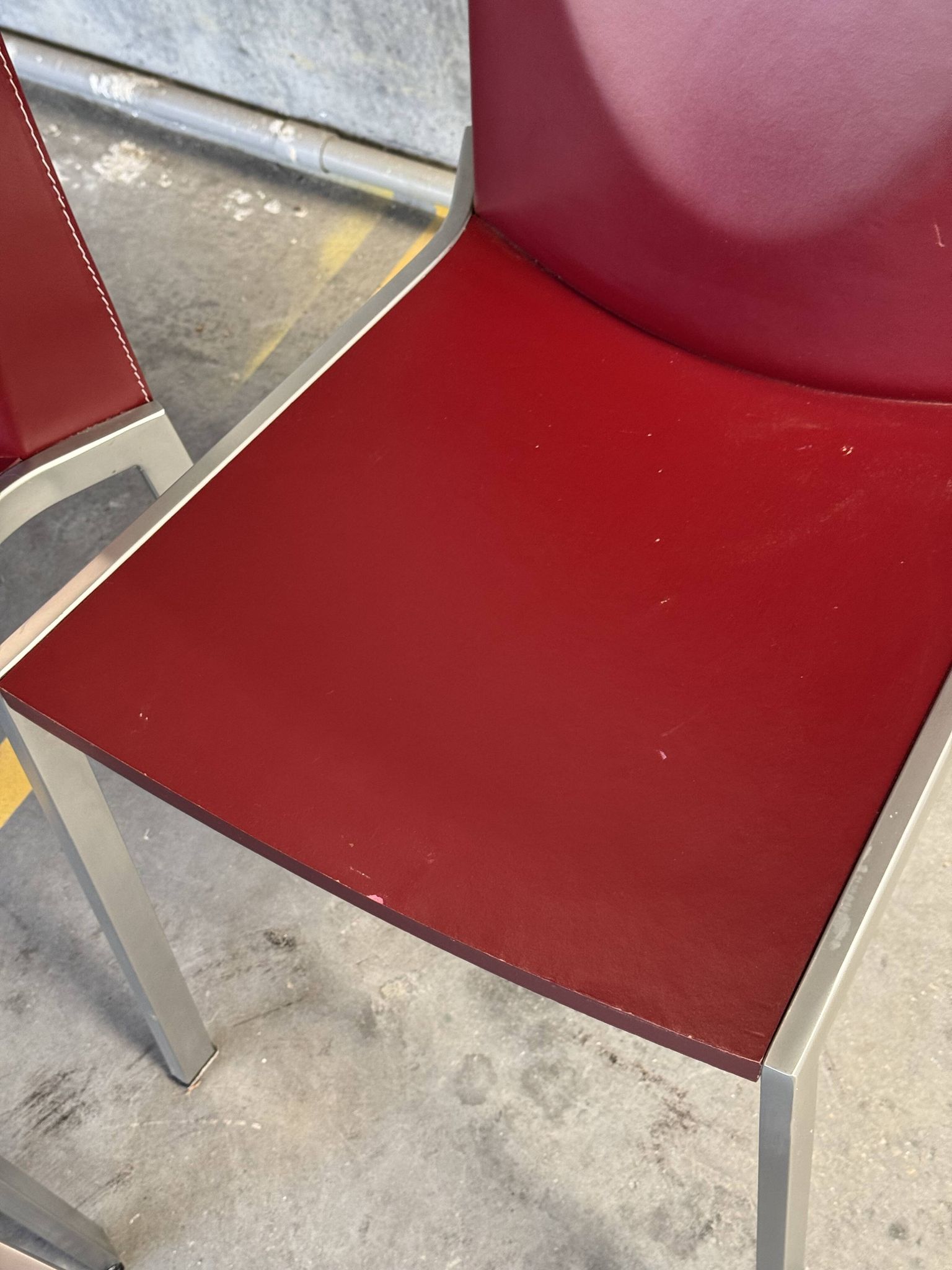 Ensemble de 4 chaises postmodernes italiennes