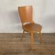 Series of 6 chairs bistro Baumann model Dove year 1950/1960