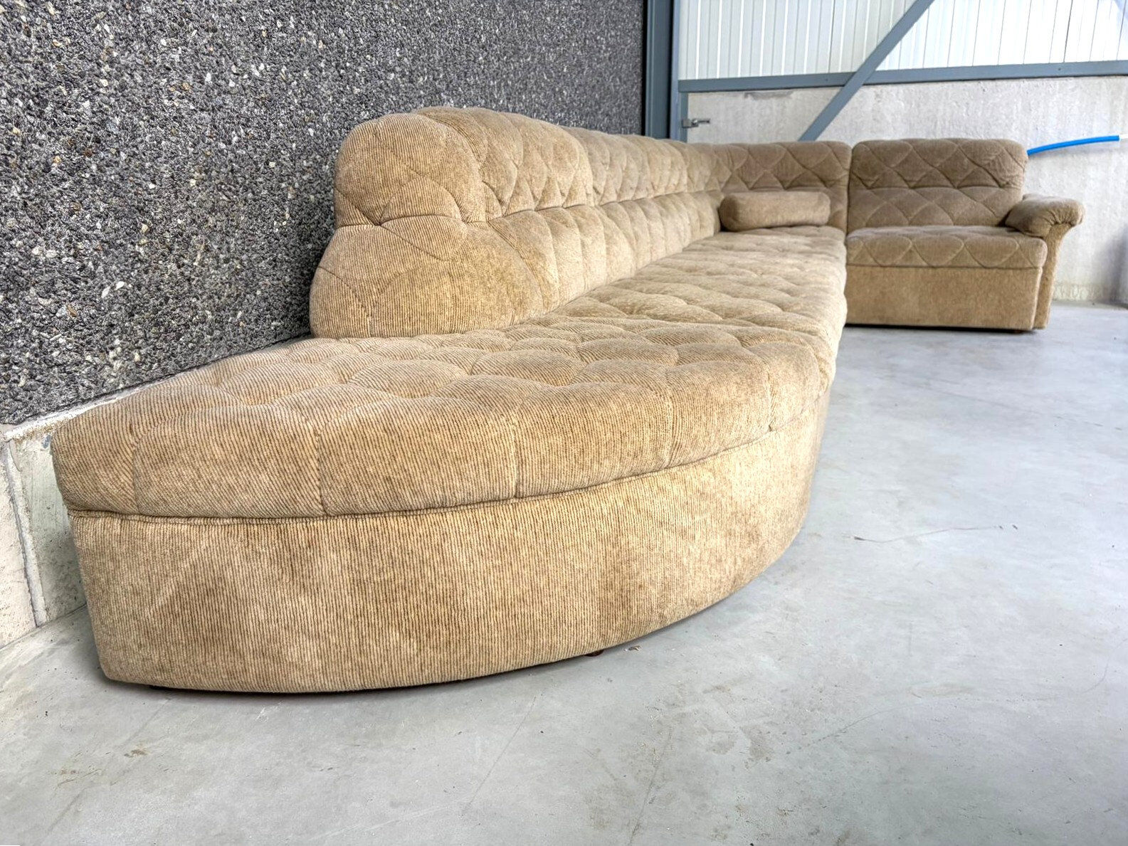 Canapé modulaire vintage par Laauser, années 1970