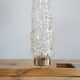 Lustre laiton et verre vintage années 60