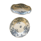 Ceramic dishes Sarreguemines