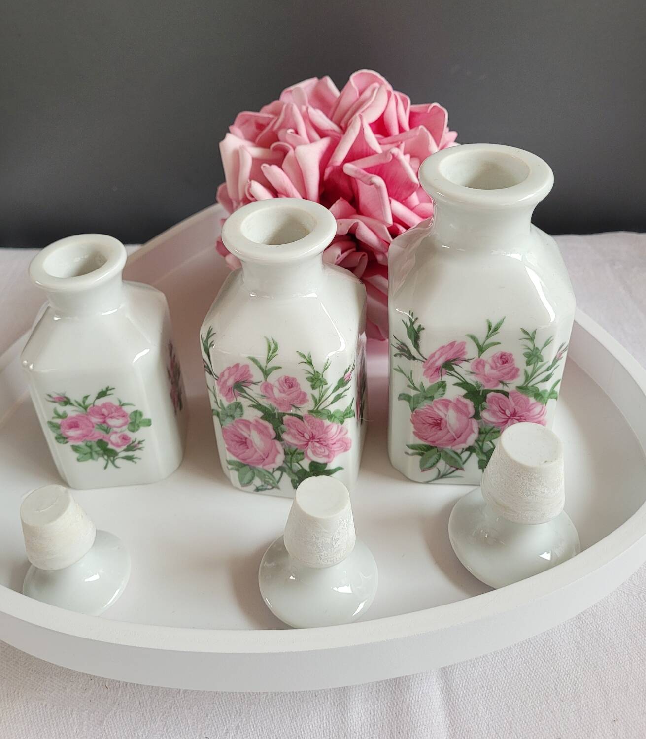 Porcelain bottles