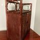 Rattan shelf