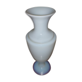 White opaline vase