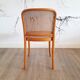 Suite de 4 chaises blondes Prague ou 811, Ligna, 1970