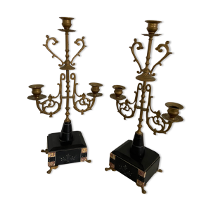 Paire de chandeliers - iii