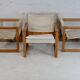Ensemble de 3 fauteuils Diana de Karin Mobring, Ikéa, circa 1970